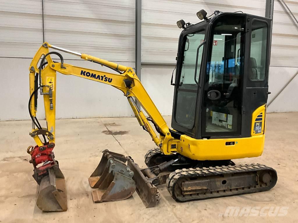 Komatsu PC 16 R-3 Mini ekskavatori < 7 t