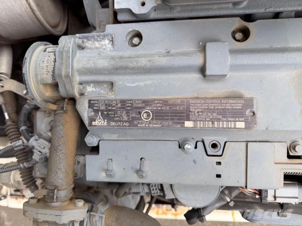 Terex TW 85 Ekskavatori uz riteņiem