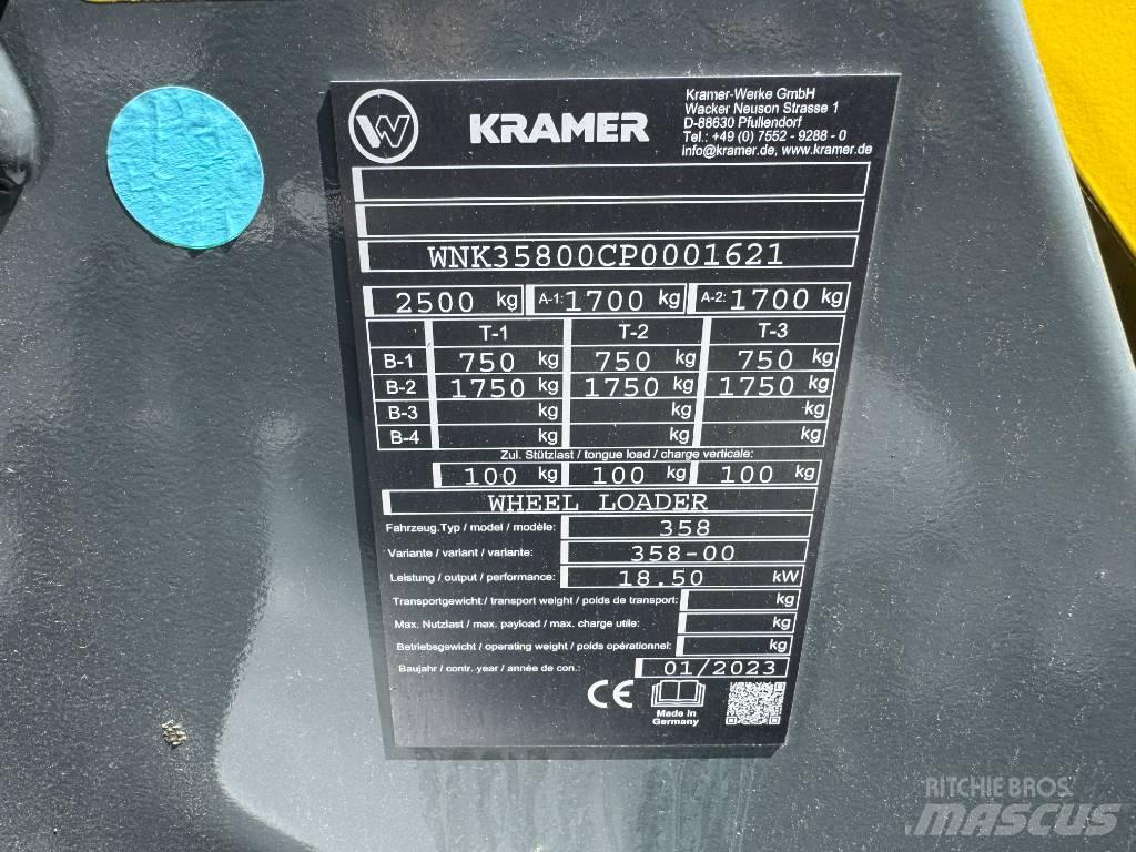 Kramer 5035 Iekrāvēji uz riteņiem