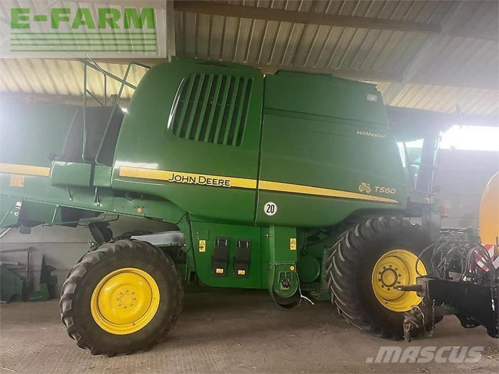 John Deere t560 hm Ražas novākšanas kombaini