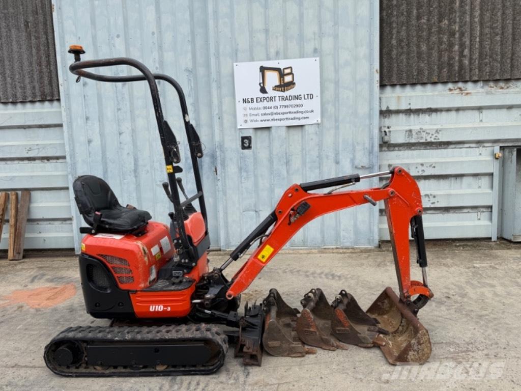 Kubota U 10 Mini ekskavatori < 7 t