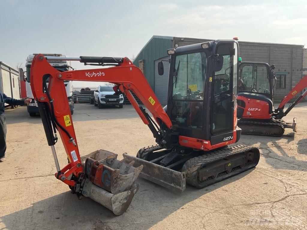 Kubota U27-4 Mini ekskavatori < 7 t