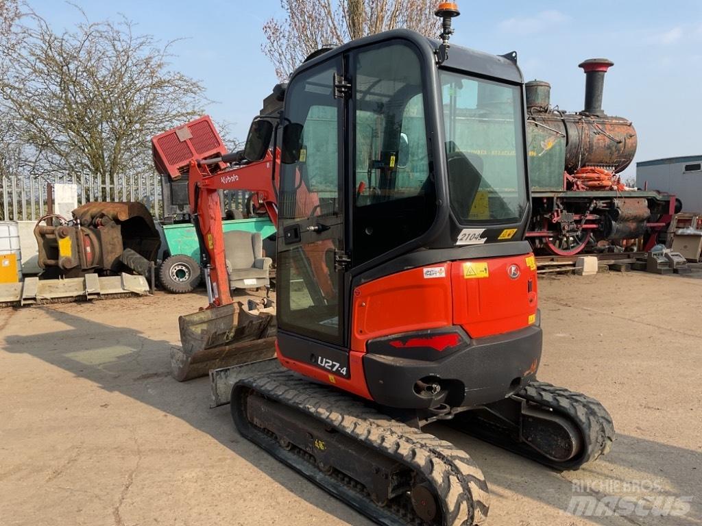 Kubota U27-4 Mini ekskavatori < 7 t