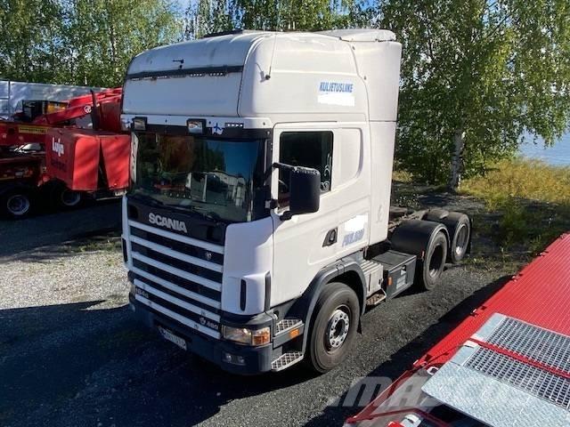 Scania R 164, 6x2 Vilcēji