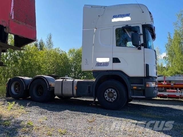 Scania R 164, 6x2 Vilcēji
