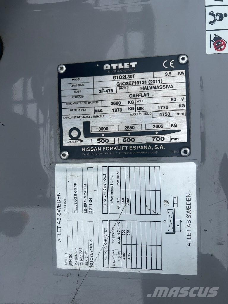 Atlet L30T Elektriskie iekrāvēji