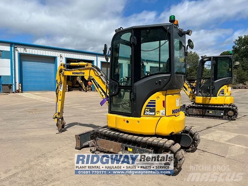 Komatsu PC 26 MR Mini ekskavatori < 7 t