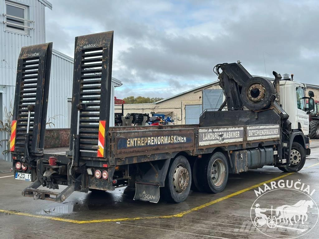 Scania 114G 340 Smagās mašīnas ar celtni