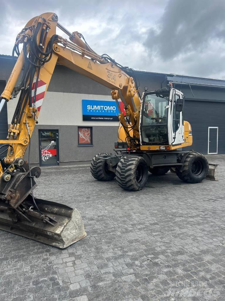 Liebherr 314 Ekskavatori uz riteņiem