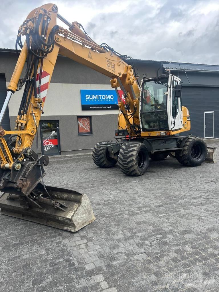 Liebherr 314 Ekskavatori uz riteņiem