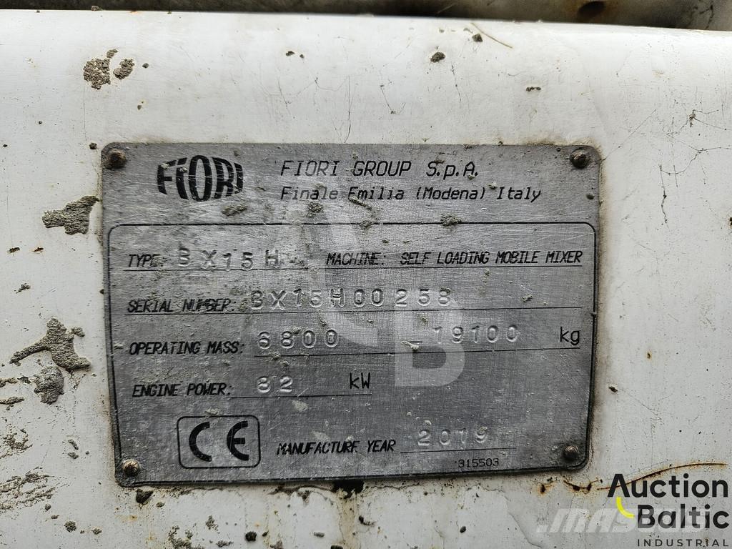 Fiori BX15H Betonvedēji