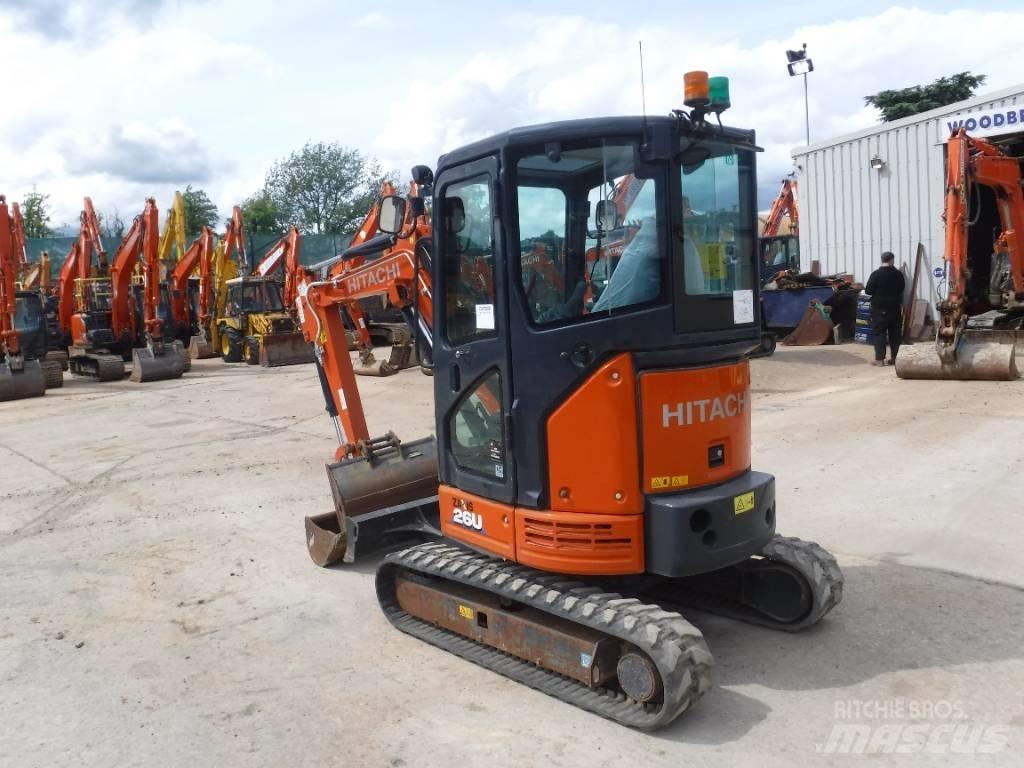 Hitachi ZX 26 U-6 Mini ekskavatori < 7 t