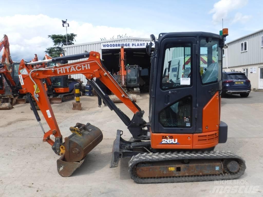 Hitachi ZX 26 U-6 Mini ekskavatori < 7 t