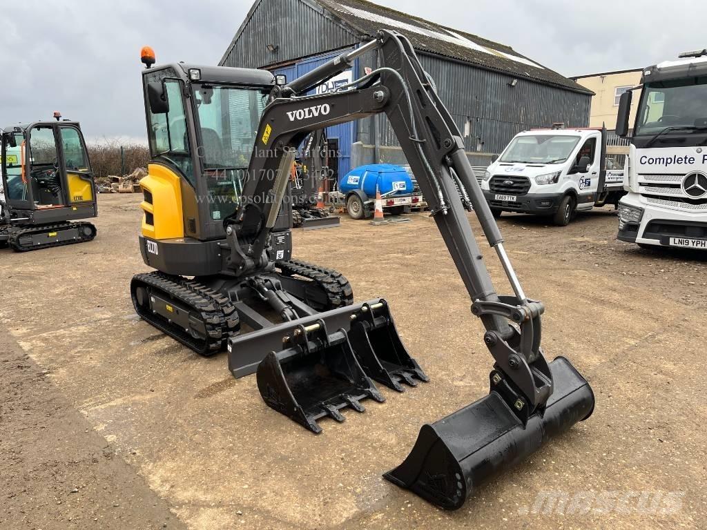 Volvo EC 27 D Mini ekskavatori < 7 t