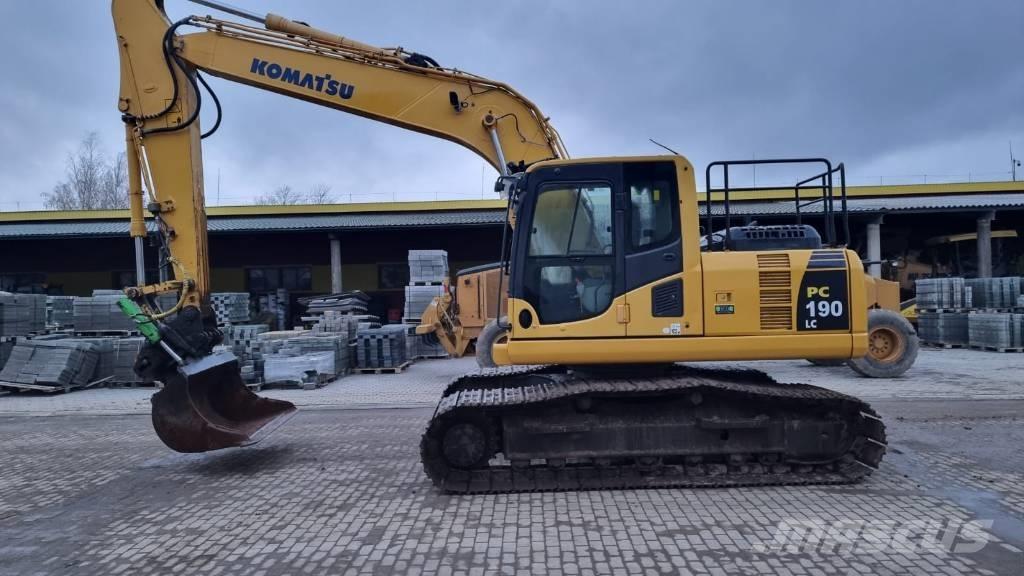 Komatsu PC 190-8 Kāpurķēžu ekskavatori