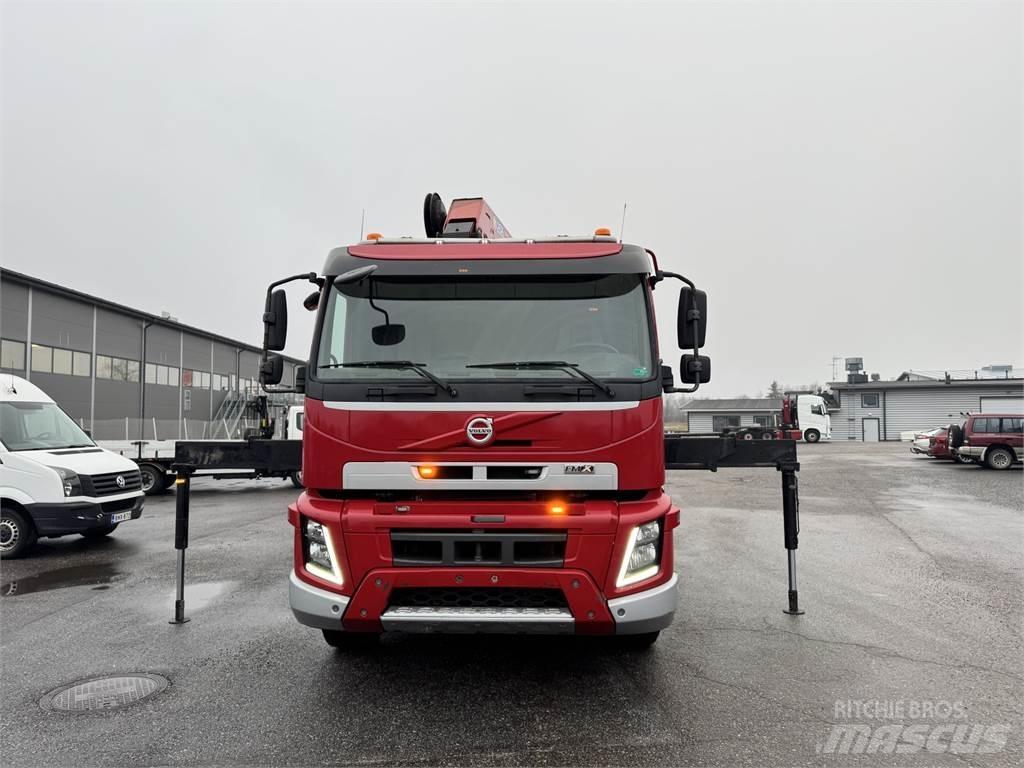 Volvo FMX 500 8X2 Smagās mašīnas ar celtni