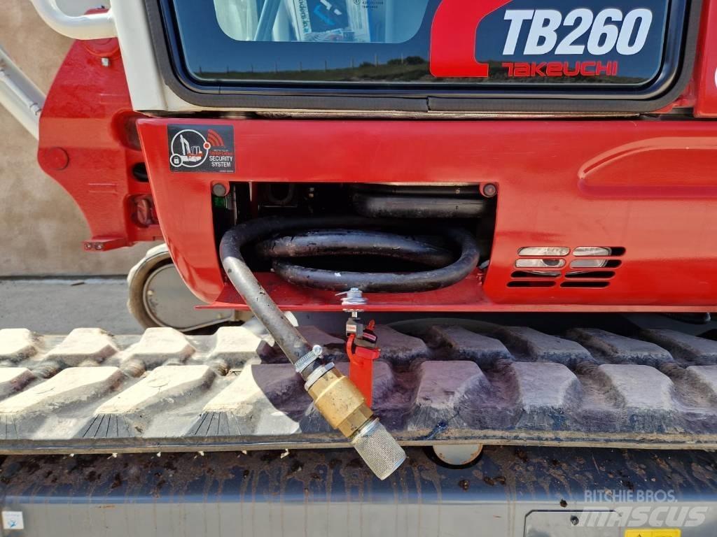 Takeuchi TB 260 Mini ekskavatori < 7 t