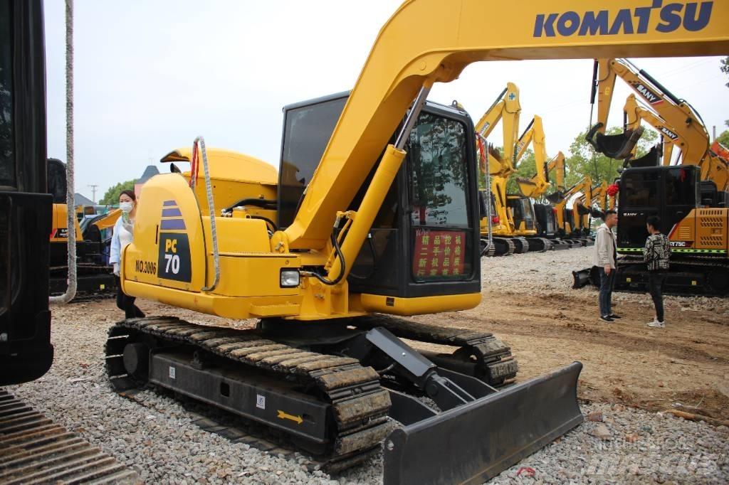 Komatsu PC 70-8 Kāpurķēžu ekskavatori