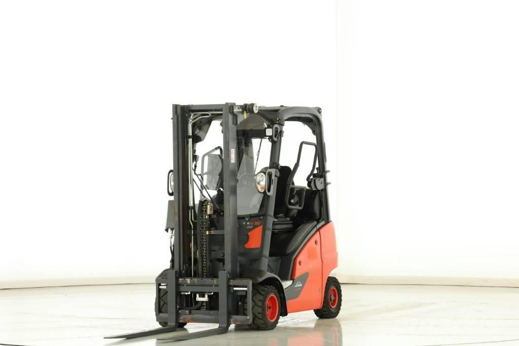 Linde H-16-D-01 Tehnika ar dīzeļa dzinēju