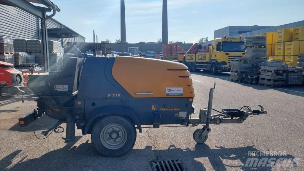 Putzmeister P 718 TD Kravas mašīna- betona sūknis