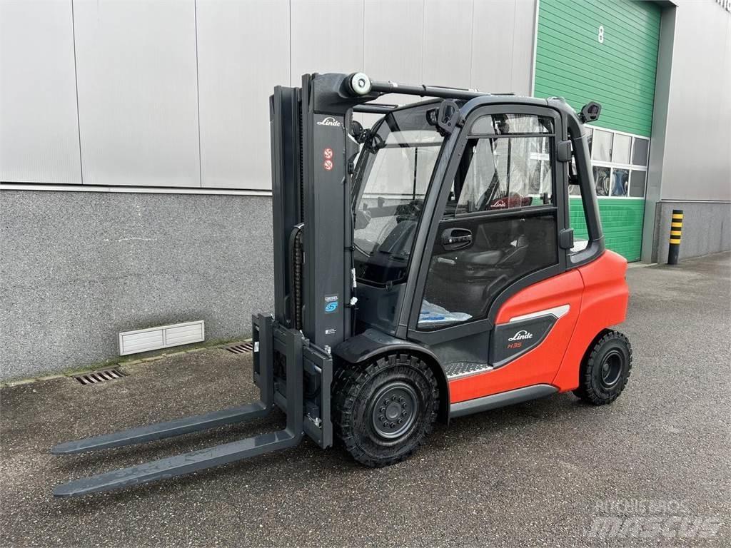 Linde H35D-01 Tehnika ar dīzeļa dzinēju