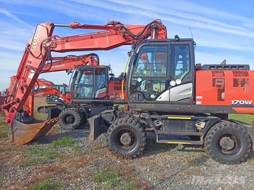 Hitachi ZX170W Ekskavatori-iekrāvēji