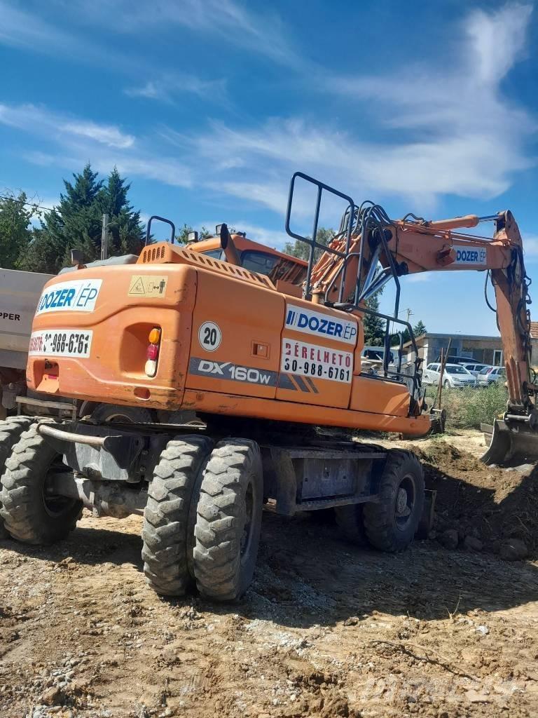 Doosan DX 160 W-3 Ekskavatori uz riteņiem