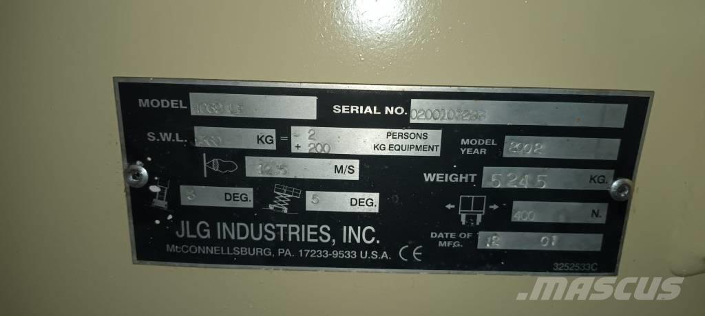 JLG 4069 LE Šķerveida pacēlāji