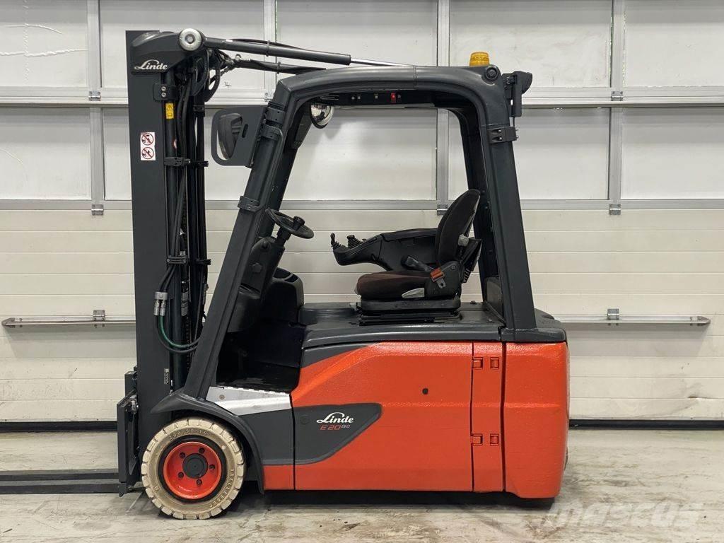 Linde E20L-02 Elektriskie iekrāvēji