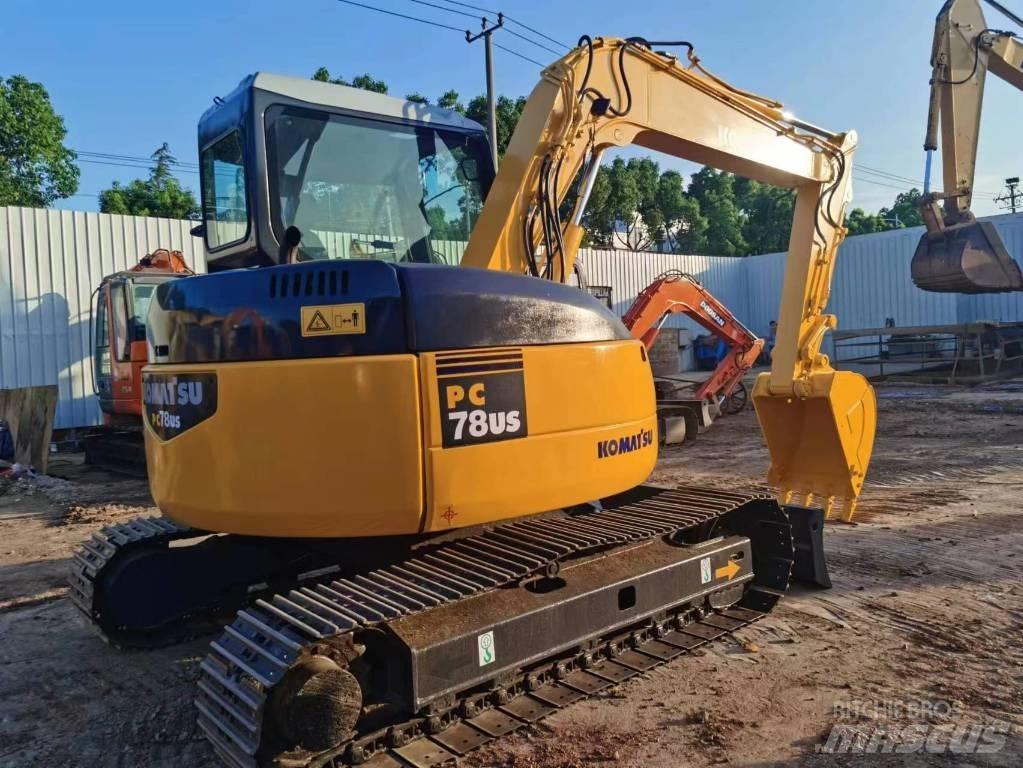 Komatsu pc78 Kāpurķēžu ekskavatori