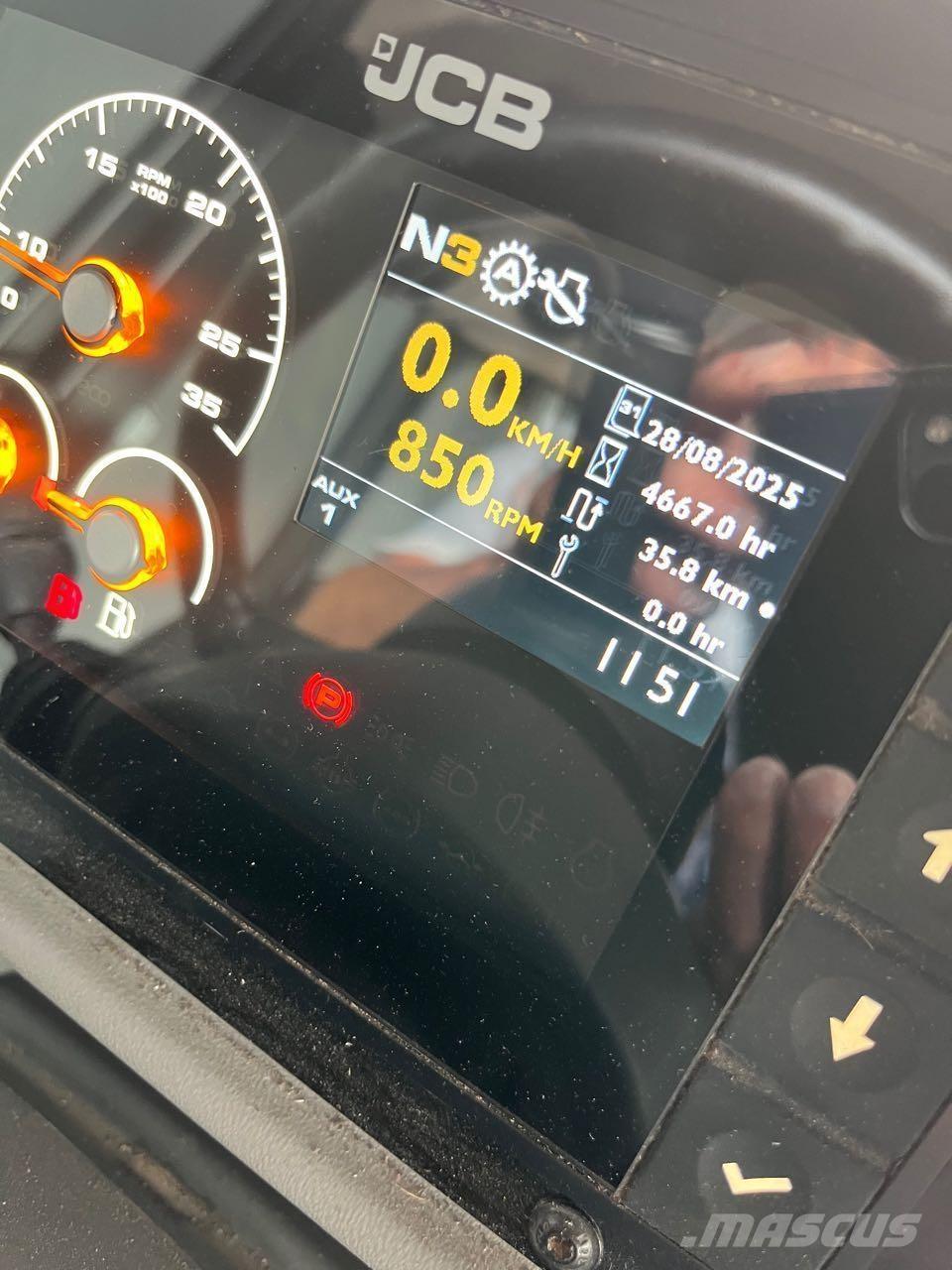 JCB TM 320 Agri Iekrāvēji uz riteņiem