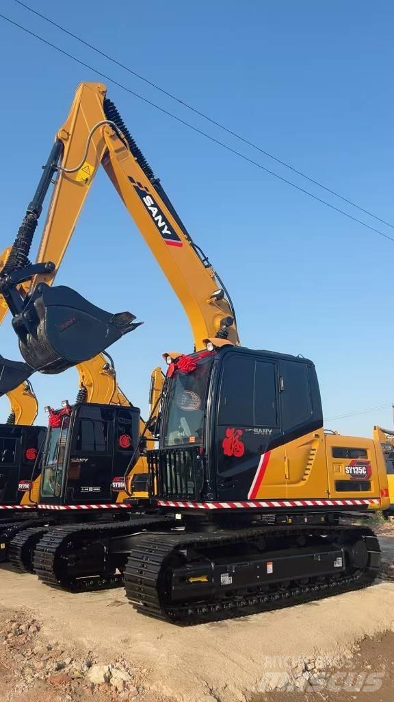 Sany SY 135 C Kāpurķēžu ekskavatori