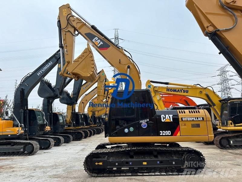 CAT 320D Kāpurķēžu ekskavatori