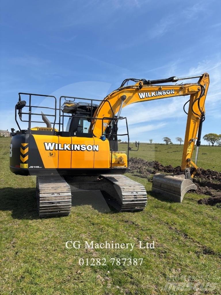 JCB JS 145 LC Kāpurķēžu ekskavatori
