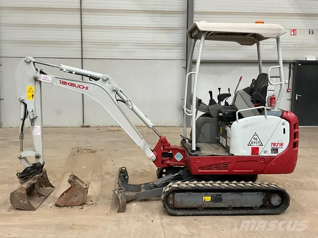 Takeuchi TB 216 Mini ekskavatori < 7 t