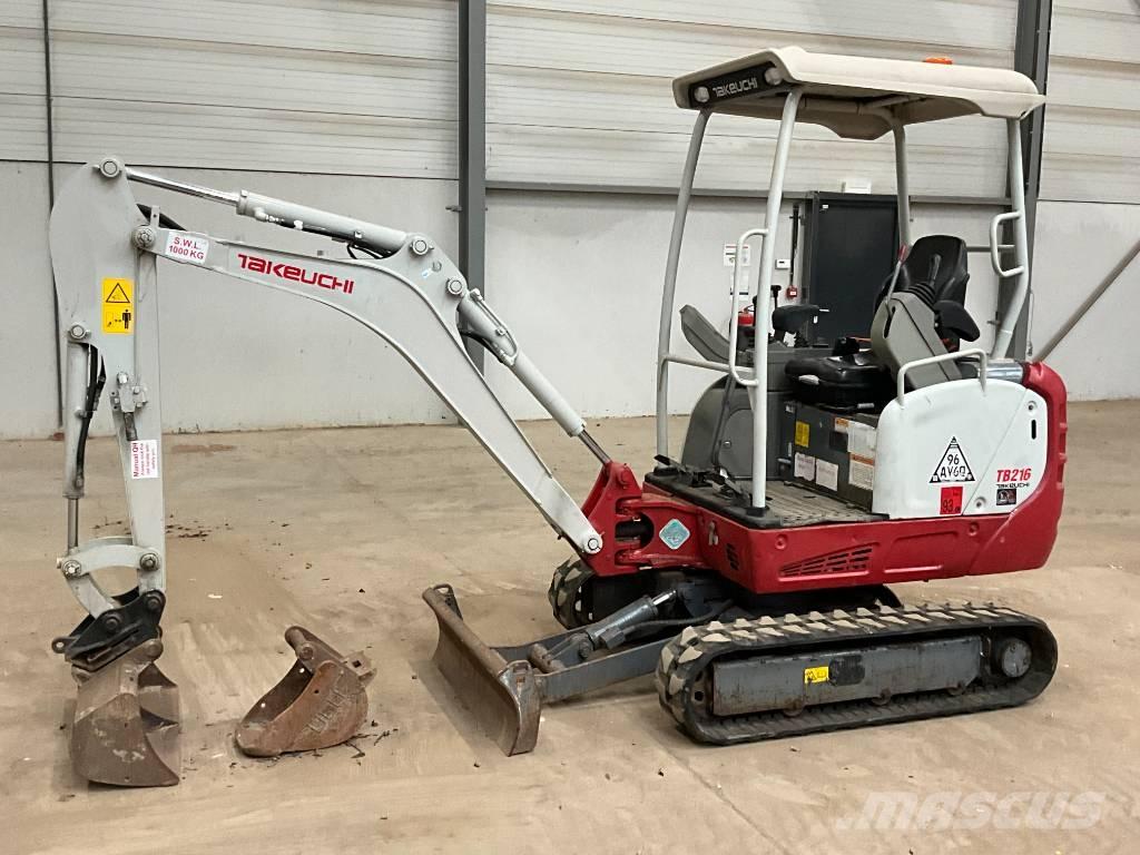 Takeuchi TB 216 Mini ekskavatori < 7 t