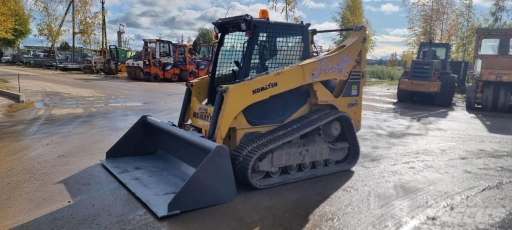 Komatsu CK 35-1 Lietoti riteņu kompaktiekrāvēji