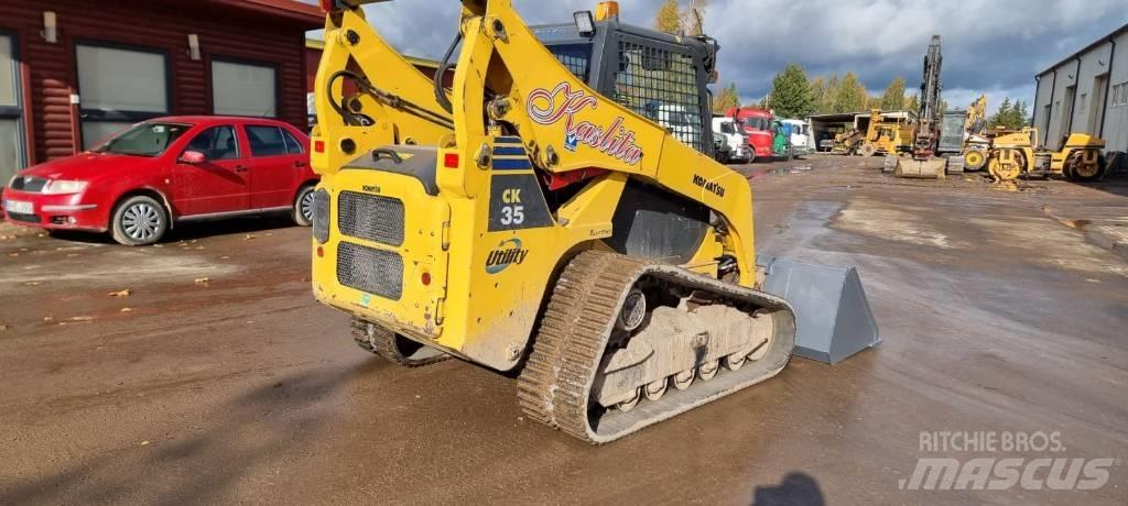 Komatsu CK 35-1 Lietoti riteņu kompaktiekrāvēji