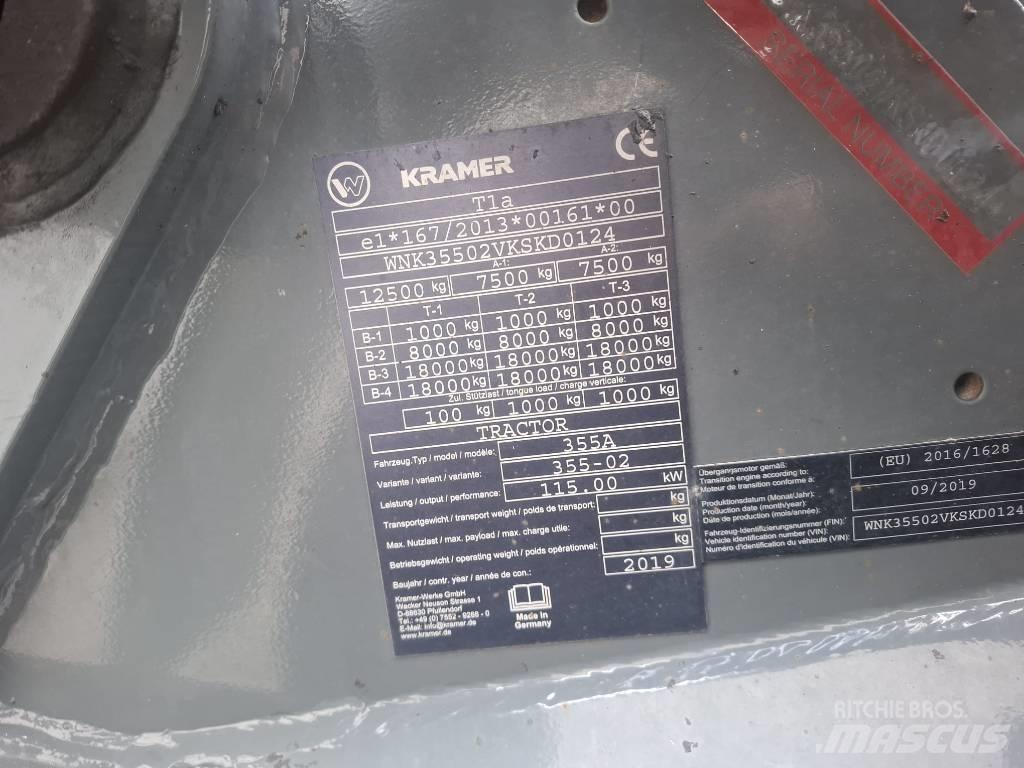 Kramer 8155 Iekrāvēji uz riteņiem