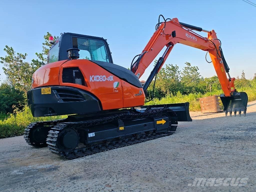 Kubota KX 080-4 CX Vidēja lieluma ekskavatori 7 t - 12 t