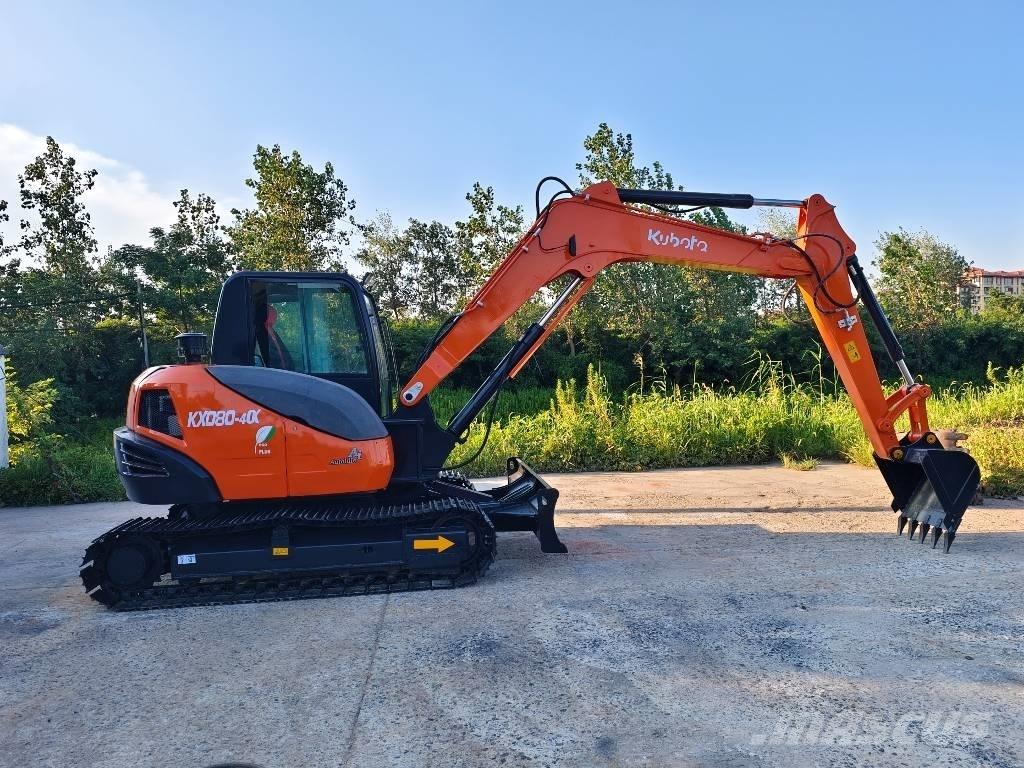 Kubota KX 080-4 CX Vidēja lieluma ekskavatori 7 t - 12 t