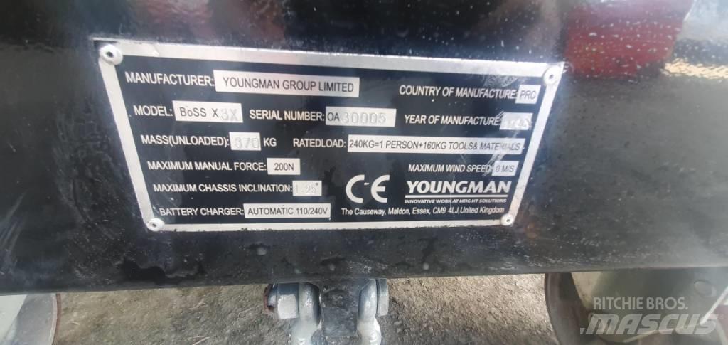 Youngman Boss X3X Vertikālā masta personāla pacēlāji