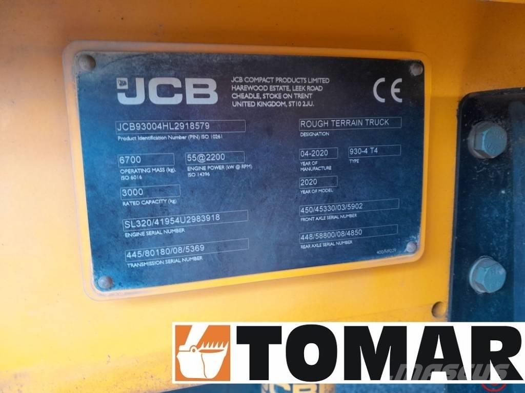 JCB 930-4 Apvidus autokrāvējs