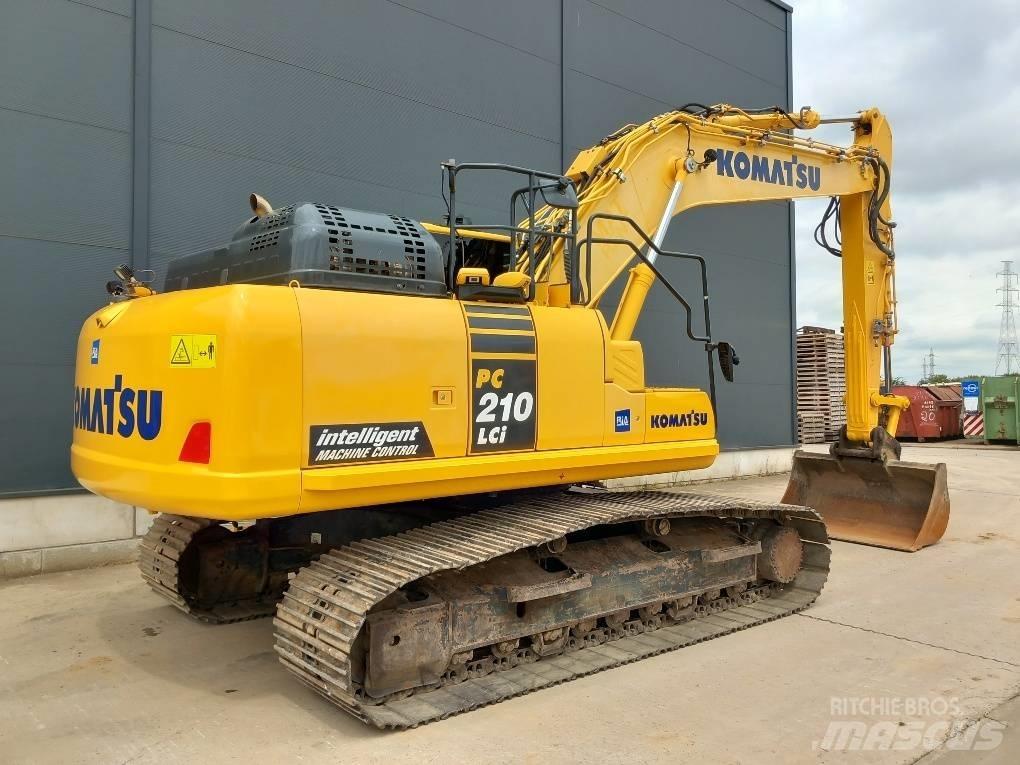 Komatsu PC210LCI-11 Kāpurķēžu ekskavatori