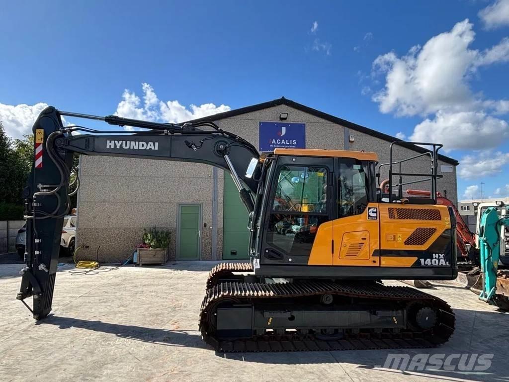 Hyundai HX140AL Kāpurķēžu ekskavatori