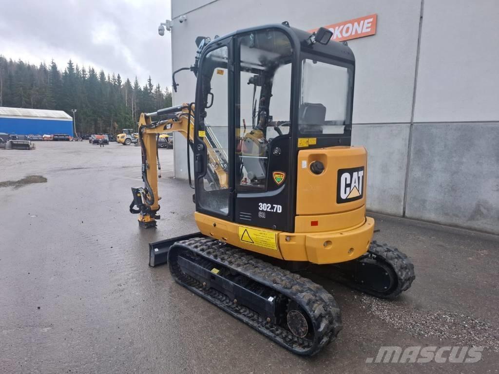 CAT 302.7 D CR Mini ekskavatori < 7 t