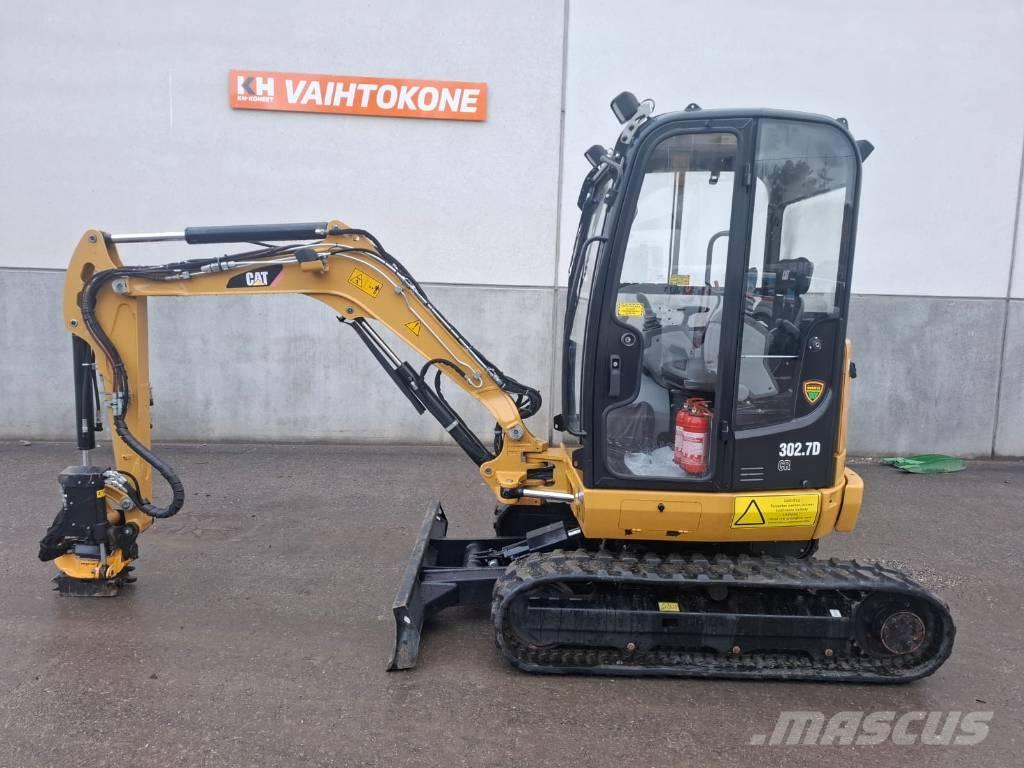 CAT 302.7 D CR Mini ekskavatori < 7 t