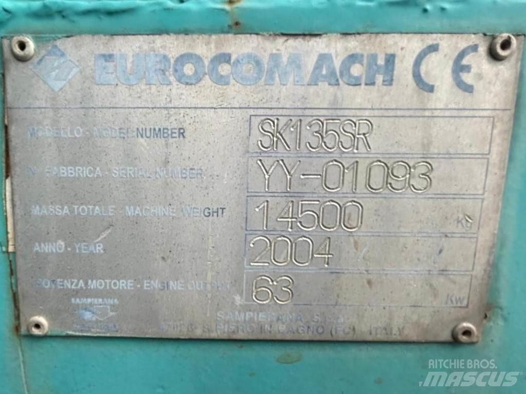 Kobelco SK135SR Īpašie ekskavatori