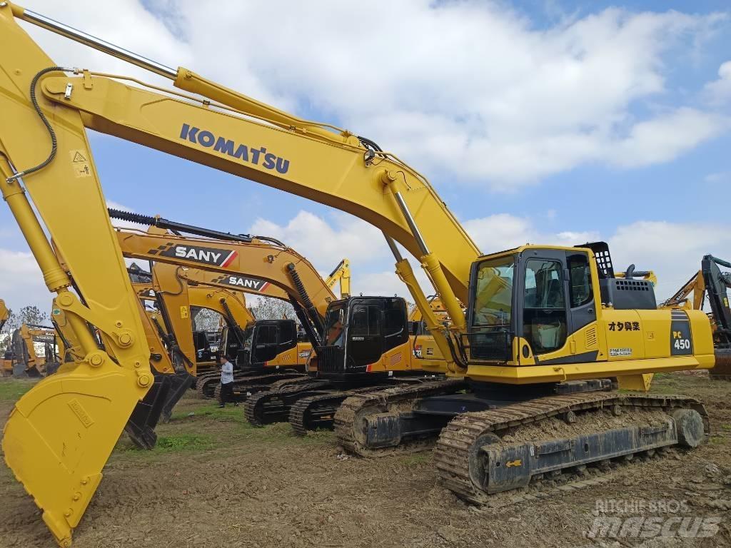 Komatsu PC450-8 Kāpurķēžu ekskavatori
