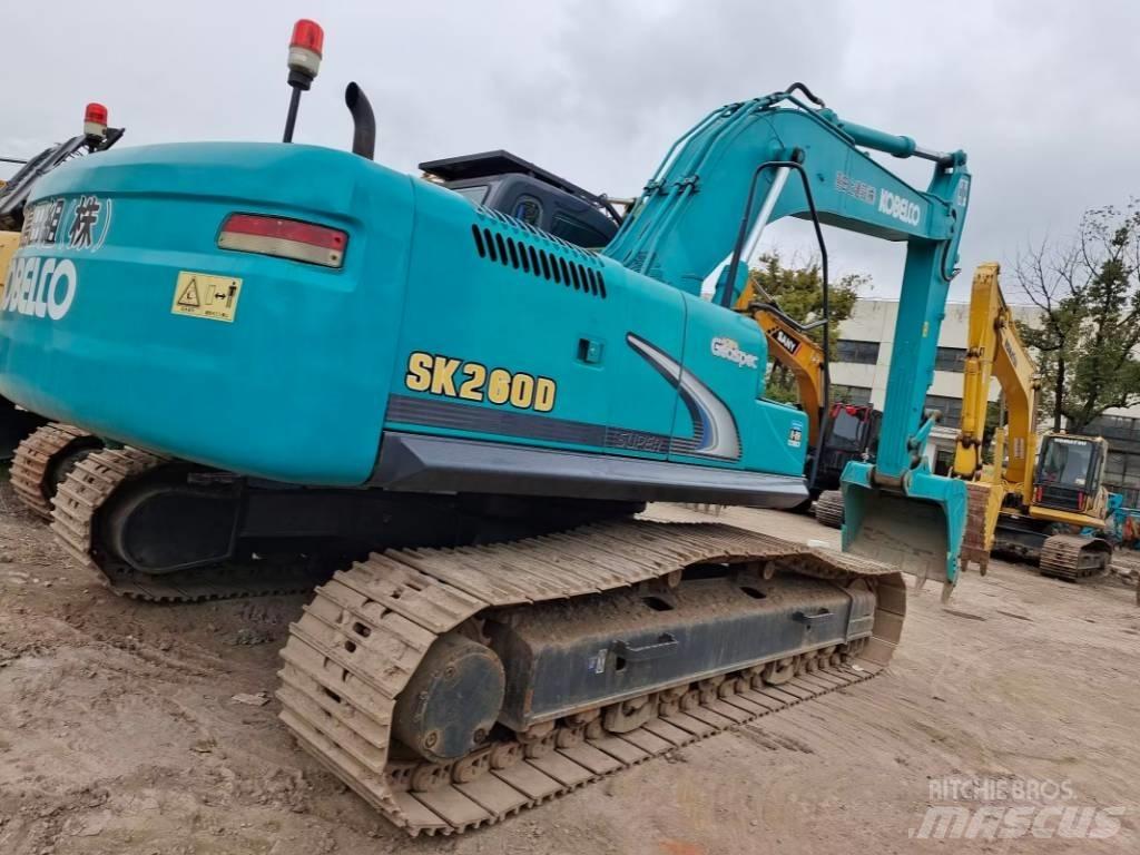 Kobelco SK260D Kāpurķēžu ekskavatori